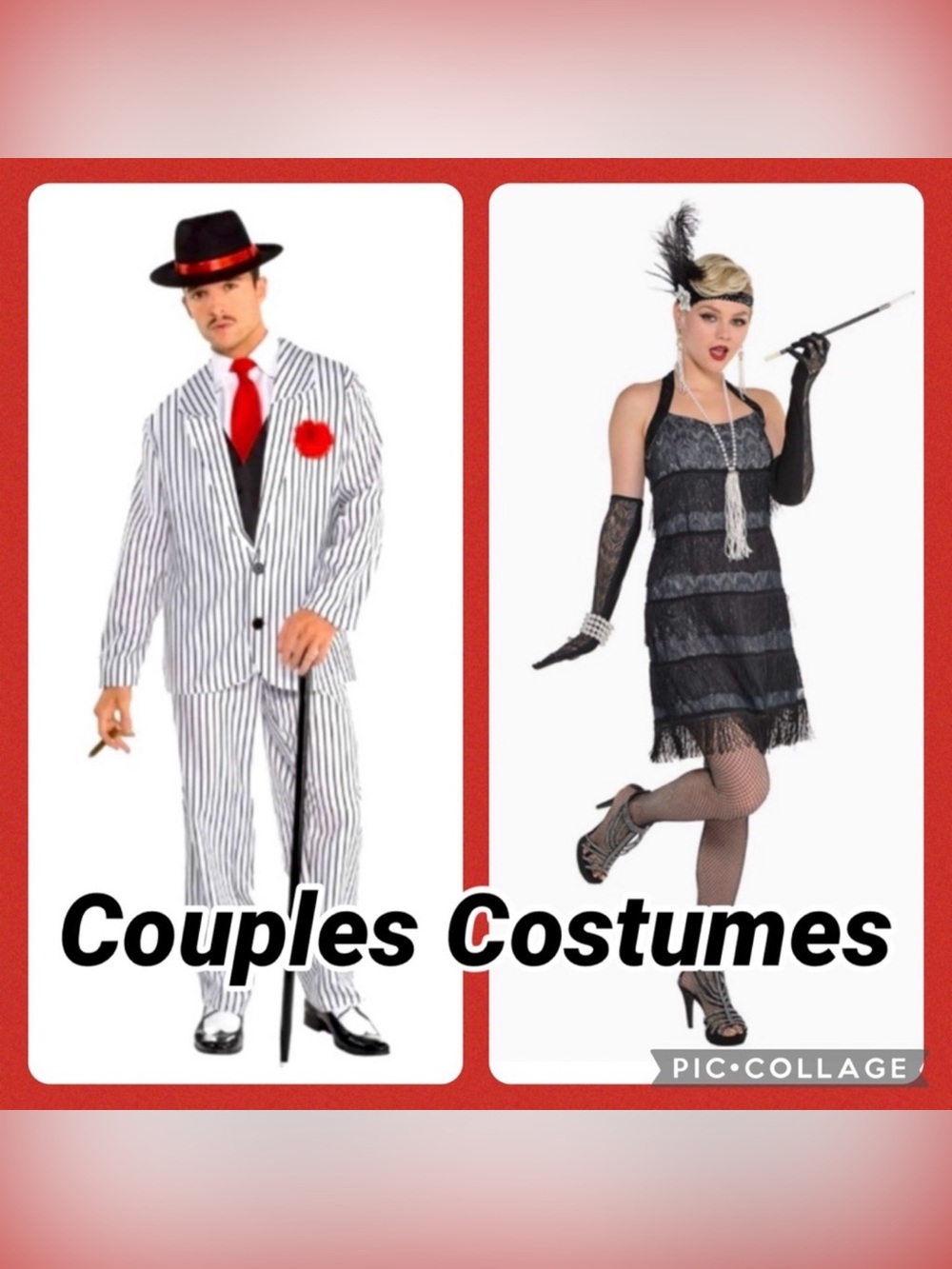 GANGSTER ❤️BIG GANGSTA❤️ 5PC COSTUME & SEXY 🖤FLAPPER🖤 5PC COSTUME 🌟NWT🌟